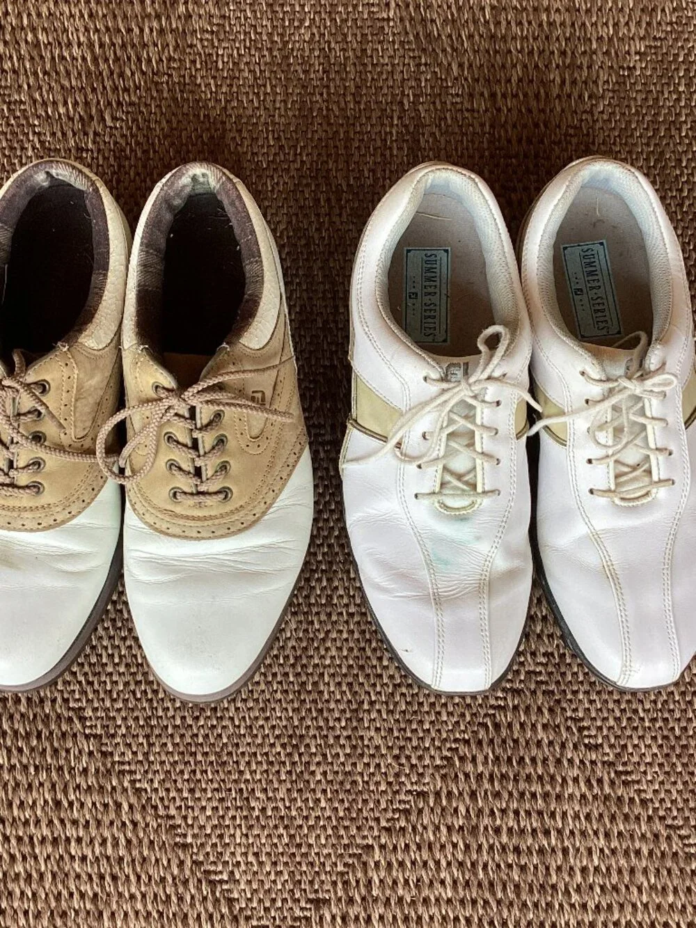 Bundle of 2 – FootJoy Ladies Golf Shoes – sz 8